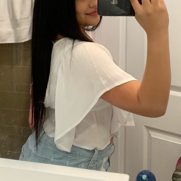 White Nice Blouse - Picture 1 of 2